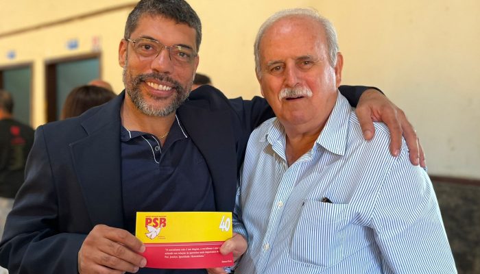 O deputado estadual Jari e o ex-prefeito Maércio de Almeida - Foto - Divulgação