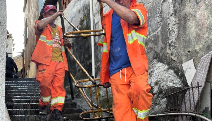 Ordem Pública coordena operação integrada para derrubada de barreira construída irregularmente em Volta Redonda (1)