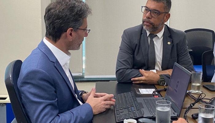 Jari se reuniu com o secretário estadual de Fazenda, Juliano Pasqual, para tratar sobre o impacto financeiro da medida
