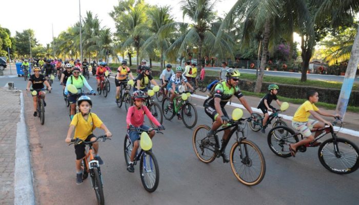 A concentração tem início às 16h30 e a saída será às 17h. Foto: Marcos Filho Sandes / Secom Araguaína